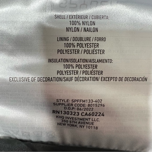 NWT SPYDER Nexus Hooded Puffer Jacket Frontier Navy Blue Men's Size S - Picture 16 of 16